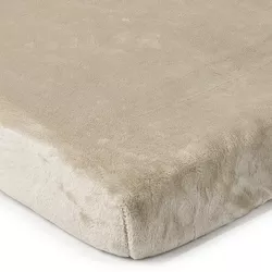 4Home Prześcieradło mikroflanela brązowy, 90 x 200 cm